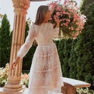 IvyCity&Co Sicily Dress with champagne lining Large